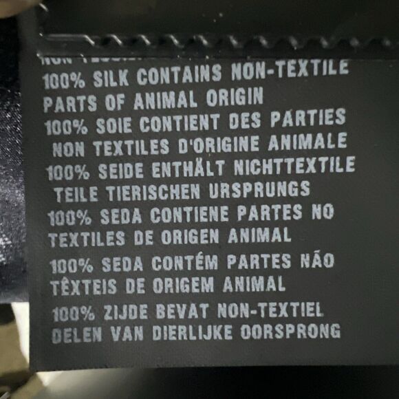 Prada Milano Top Eye Print Purple Black Sleeveless Collar Button Up Back Silk 6 - Picture 8 of 10